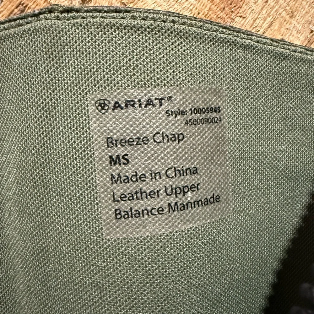 Ariat Leather Riding Half Chaps - Picture 2 of 4